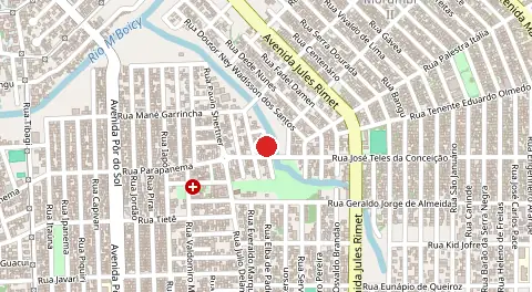 Mapa de Parque Residencial Italia