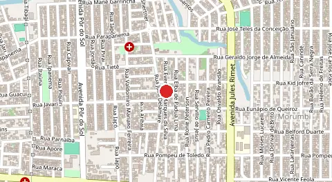 Mapa de Jardim Soledade