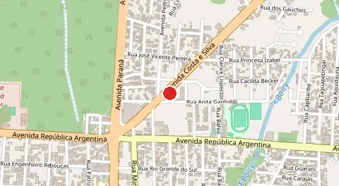 Mapa de Jardim Claudia