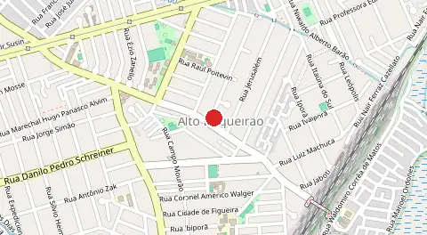 Mapa de Alto Boqueirao