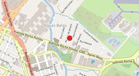 Mapa de Águas Belas