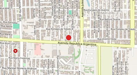Mapa de Vila Borges