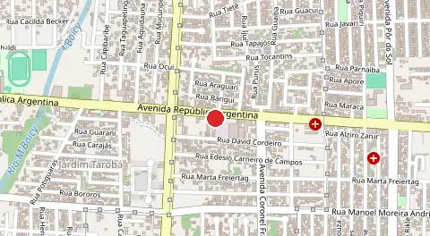 Mapa de Vila Militar