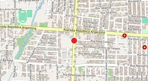 Mapa de Jardim Taroba