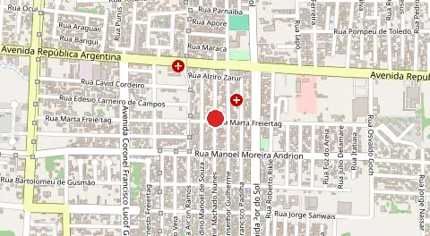 Mapa de Jardim São Paulo II