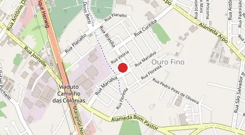 Mapa de Ouro Fino