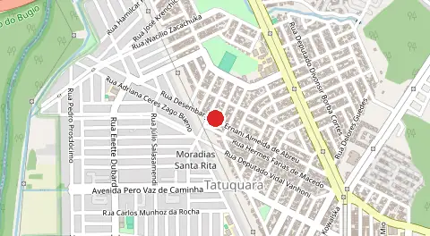 Mapa de Desembargador Ernani Almeida de Abreu