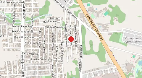 Mapa de Jardim Bourbon