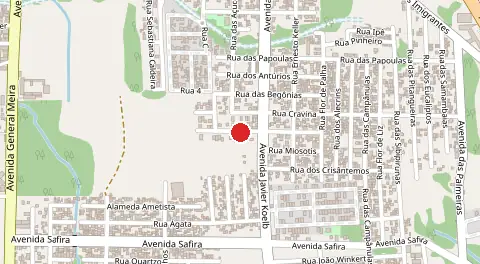 Mapa de Vila Adriana