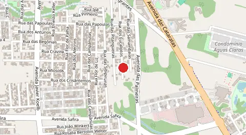 Mapa de Vila Bourbon