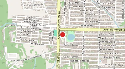 Mapa de Jardim das Flores