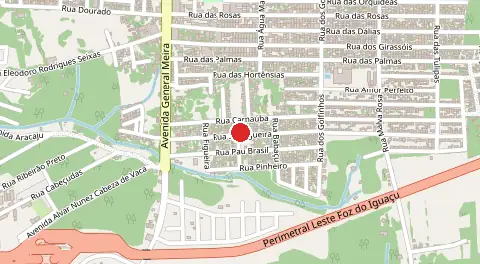 Mapa de Jardim Tropical