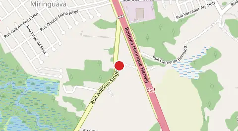 Mapa de Campo Largo da Roseira