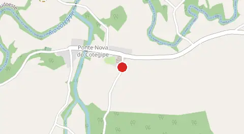 Mapa de Ponte Nova