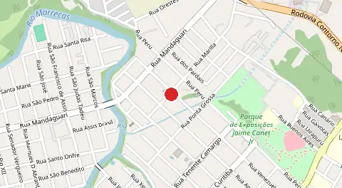 Mapa de Luther King