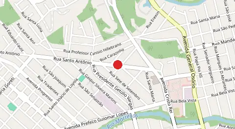 Mapa de Cristo Rei