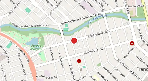 Mapa de Alvorada