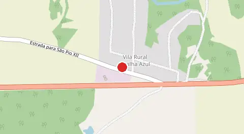 Mapa de Vila Rural Gralha Azul