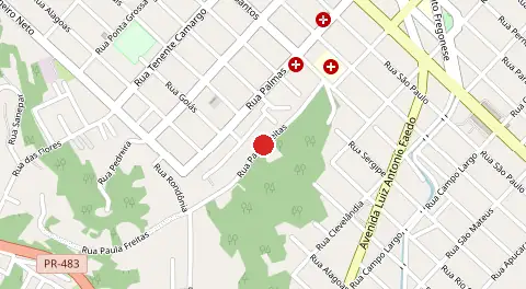 Mapa de N0Ssa Senhora Aparecida