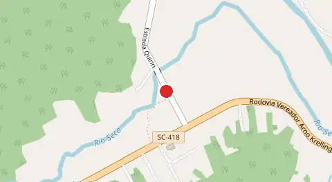 Mapa de Rodovia Sc 301