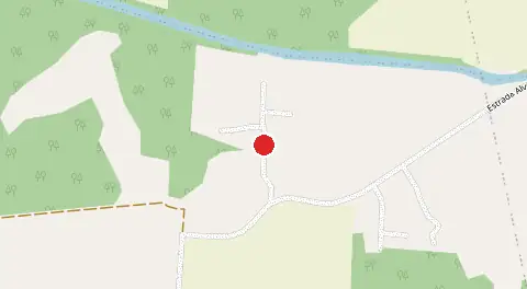 Mapa de Comunidade Quilombola Ribeirão do Cubatao