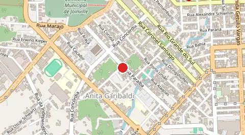 Mapa de Anita Garibaldi