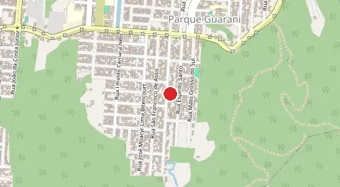 Mapa de Parque Guarani