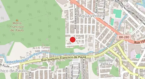 Mapa de Água Verde
