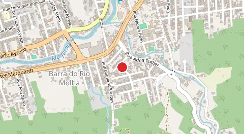 Mapa de Barra do Rio Molha