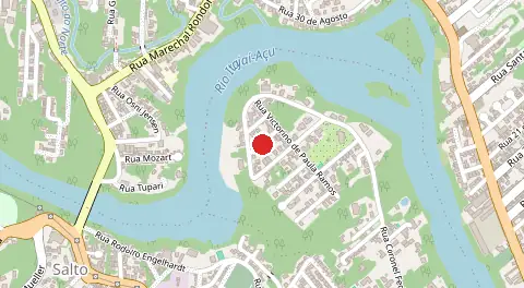 Mapa de Itoupava Seca