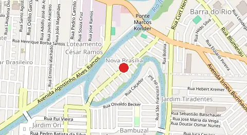 Mapa de Barra do Rio