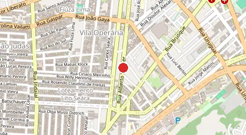 Mapa de Vila Operaria