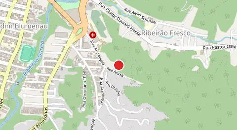Mapa de Ribeirão Fresco