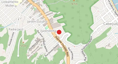 Mapa de Fazendinha