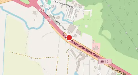 Mapa de Canhanduba