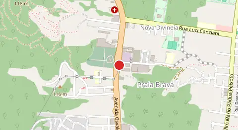 Mapa de Praia Brava