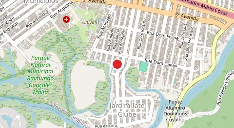 Mapa de Iate Clube