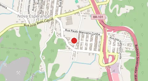 Mapa de Nova Esperança