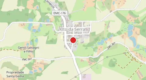 Mapa de Alto da Serra