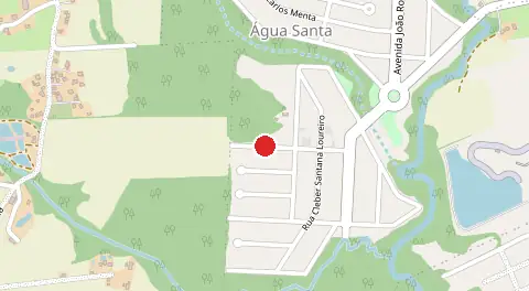 Mapa de Água Santa
