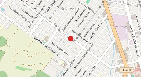 Mapa de Bela Vista