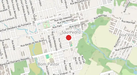 Mapa de São Pedro