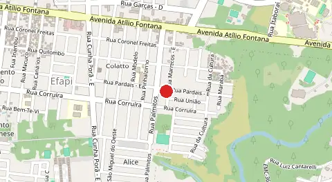 Mapa de Efapi
