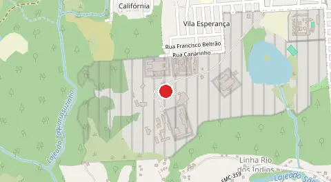 Mapa de Complexo Penitenciario de Chapeco