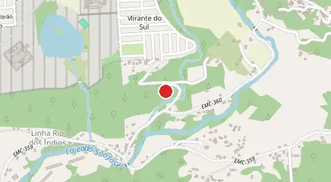 Mapa de Barra do Rio dos Indios