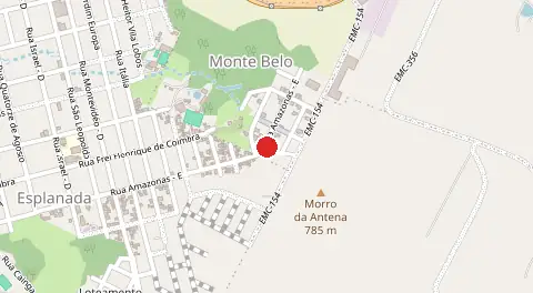 Mapa de Monte Belo