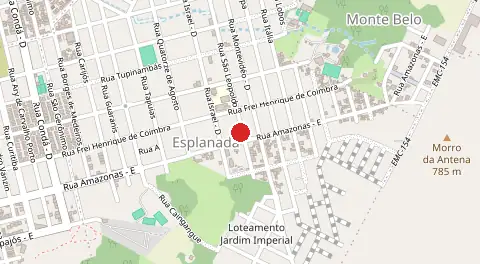 Mapa de Esplanada