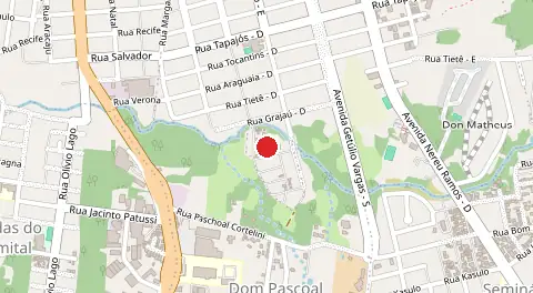 Mapa de Universitario
