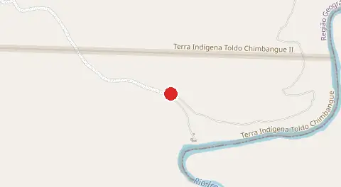 Mapa de Aldeia Indigena Toldo Chimbangue