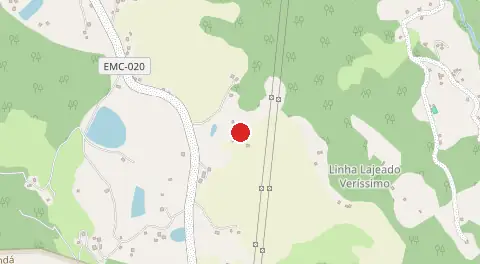 Mapa de Assentamento Don José Gomes